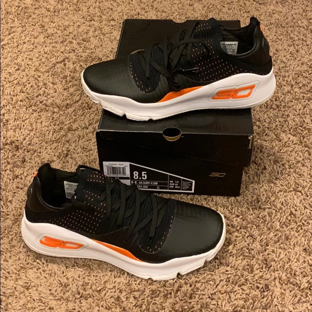 San Francisco Giants Under Armor Curry 4 Low